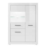 Buffet haut Bricktown I Blanc brillant / Blanc mat