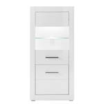 Buffet haut Bricktown II Blanc brillant / Blanc mat