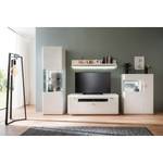 Tv-meubel Cassville mat wit - Breedte: 150 cm