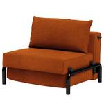 Fauteuil convertible Ramone Velours côtelé - Velours côtelé Corduroy: 595 Orange