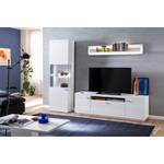 Meuble TV Turville Blanc brillant / Blanc mat