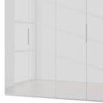 Drehtürenschrank One 210 Glas Weiß - 200 x 216 cm