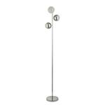 Staande lamp Marbles kristalglas/staal - 3 lichtbronnen