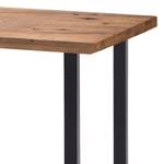 Table haute Carver Imitation chêne de Bassano - 120 x 80 cm - Noir