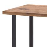Tavolo bar Carver Effetto quercia di Bassano - 120 x 80 cm - Nero