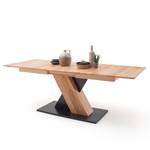Table Covina (extensible) - Duramen de hêtre - Largeur : 140 cm - Noir