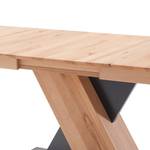 Table Covina (extensible) - Duramen de hêtre - Largeur : 180 cm - Noir