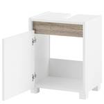 Meuble sous lavabo Cosmo Blanc - Largeur : 42 cm