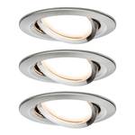 LED-Einbauleuchte Nova Plus V Aluminium / Zink - 3-flammig