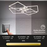 LED-Deckenleuchte  Frame Polycarbonat / Eisen - 1-flammig