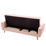 Schlafsofa Cropwell Webstoff - Webstoff Ramse: Rosa