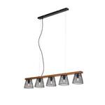 Hanglamp Taunus ijzer - 5 lichtbronnen