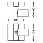 Deckenleuchte  Wood Basic Eisen - 1-flammig