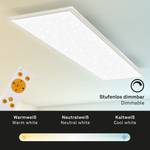 LED-plafondlamp Pallas polycarbonaat/ijzer - 1 lichtbron