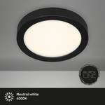 LED-plafondlamp Fire Black polycarbonaat/ijzer - 1 lichtbron