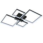 Plafonnier Frame Polycarbonate / Fer - 1 ampoule