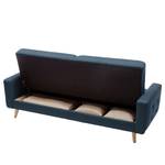 Schlafsofa Cropwell Webstoff - Webstoff Ramse: Marineblau