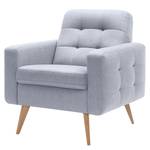 Fauteuil Cropwell Tissu - Tissu Ramse: Bleu clair