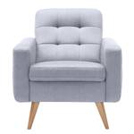 Fauteuil Cropwell Tissu - Tissu Ramse: Bleu clair