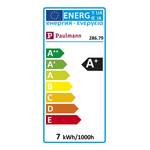 LED-lamp Vignes II transparant glas / metaal - 1 lichtbron