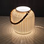 Tafellamp Bola porselein - 1 lichtbron - Wit