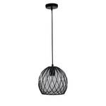 Hanglamp Fiore transparant glas/staal - 1 lichtbron