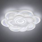 LED-plafondlamp Ica polycarbonaat/staal - 1 lichtbron - Diameter: 80 cm