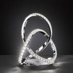 LED-Tischleuchte Abro Klarglas / Stahl - 1-flammig
