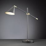 Tafellamp Gloria polycarbonaat/staal - 1 lichtbron