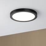 LED-plafondlamp Abia II acrylglas - 1 lichtbron - Zwart