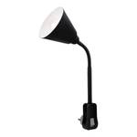 Wandlamp Junus aluminium - 1 lichtbron - Zwart