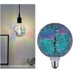 LED-lamp Miracle Mosaic III glas / aluminium - 1 lichtbron