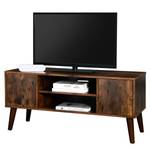 Tv-meubel Hickling I bruin/rubberboomhout