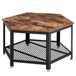 Table basse Morristown Marron / Noir