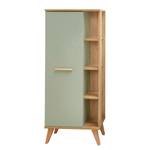 Armoire midi Quickset 963 Sauge / Imitation chêne Riviera