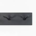 Wandkapstok Willcox metaal - zwart - Breedte: 45 cm