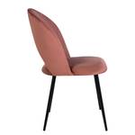 Chaise capitonnée Salome Rose vieilli - 1 chaise