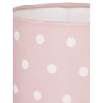 Lampe Dots Coton / Acier inoxydable - 1 ampoule - Rose bébé