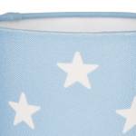 Lampe Stars Coton / Acier inoxydable - 1 ampoule - Bleu layette