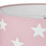 Suspension Stars Coton / Acier inoxydable - 1 ampoule - Rose bébé