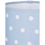 Lampe Dots Coton / Acier inoxydable - 1 ampoule - Bleu layette