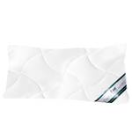 Kissen Klima Active Plus Baumwolle / Polyester - Weiß - 40 x 80 cm