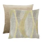 Dekokissen Phoenix Mischgewebe - Beige - 45 x 45 cm