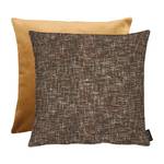 Coussin Andiamo Tissu mélangé - Marron - 45 x 45 cm