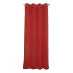 Rideaux à œillets Harp Polyester - Rouge