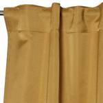 Rideau Rias Polyester / Viscose - Jaune curry