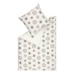 Parure de lit Snowflake Coton - Multicolore - 200 x 200 cm + 2 oreillers 80 x 80 cm