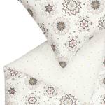 Bettwäsche Snowflake Baumwolle - Mehrfarbig - 200 x 200 cm + 2 Kissen 80 x 80 cm