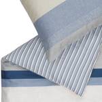 Parure de lit Cale Coton - Bleu / Jaune - 135 x 200 cm + oreiller 80 x 80 cm