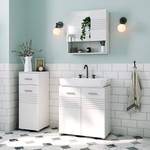 Meuble sous lavabo Tulsita Blanc